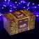 Garland “thread” 10 m, IP44, UMS, dark thread, 72 smd-led, blue glow, 220 V