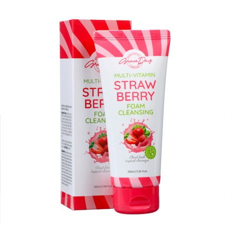 Father Grace Day multivitamin, cleansing, with strawberries, 100 ml