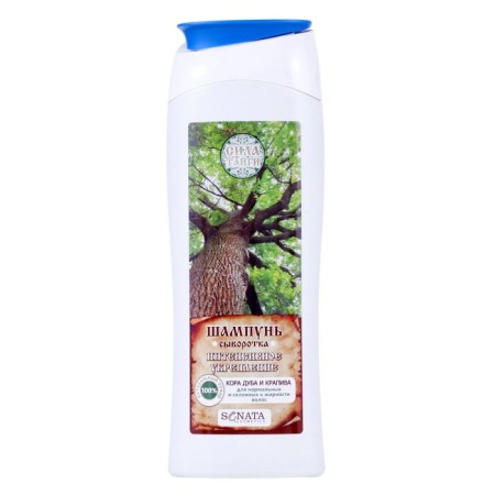 Hair shampoo “Taiga Strength” Intensive Strengthening, 400 ml