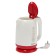 Electric kettle Energy E-274, plastic, 1.7 l, 2200 watts, white-red
