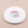 Velvet tape, 6 mm, 18 ± 1 m, white color No. 01