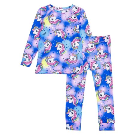 Thermal complex for girls: trousers, sweatshirt, height 122 cm-5