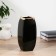 VAZA Ceramics Table "Esther" 22 cm, black