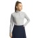 Jumper for girls, height 158 ​​cm, light-gray color
