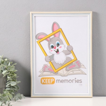 Photo frame Plastic "Nensi" 21x30 cm, blue