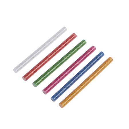 The adhesive rods of the tundra, 7 x 100 mm, multi -colored with sparkles, 6 pcs.-4