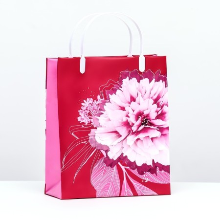 Package "Beautiful Bouquet", soft plastic, 26 x 22.5 x 8.5 cm, 140 μm