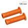 Grips 120 mm, inner diameter 24 mm, color is light brown