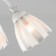 Floranse chandelier, 5x60W E27, white color