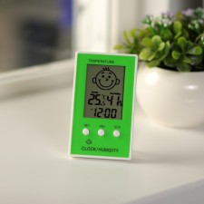Thermometer Luazon LTR-12, electronic, humidity, clock, mix