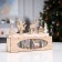 LED figure "New Year's Night" 24 × 17 × 6 cm, wood, batteries AAAH2 (not complete), glow warm white