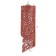 Bayerlux lamp "Scandy" E27 40W red 10x10x32-150 cm