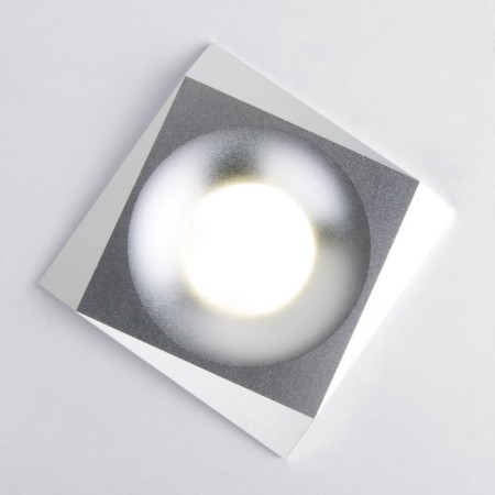 Intocular Elektrostandard, Margin, Margin, 94x94x25 mm, GU10, silver color-3