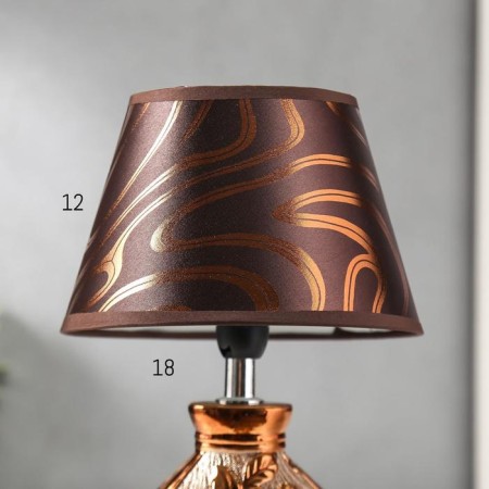 Highway lamp 16277/1br+GD E14 40W brown-gold 17x17x26 cm Risalux-3