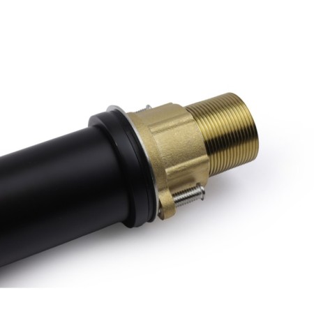 Bronze de Luxe Avantgarde 2010h shell mixer, pour 150 mm, brass, black-4