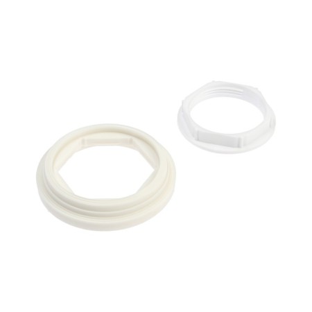 Reinforcement for flush tanks "Statla" - 2, with lateral eyeliner 1/2 ", single -circuit, chromium-8