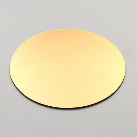The substrate is reinforced, gold - coffee, 24 cm, 3.2 mm-2