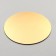 The substrate is reinforced, gold - coffee, 24 cm, 3.2 mm