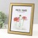 Photo frame plastic 20x25 cm "Tanzania" gold 28.9x23.9x1 cm
