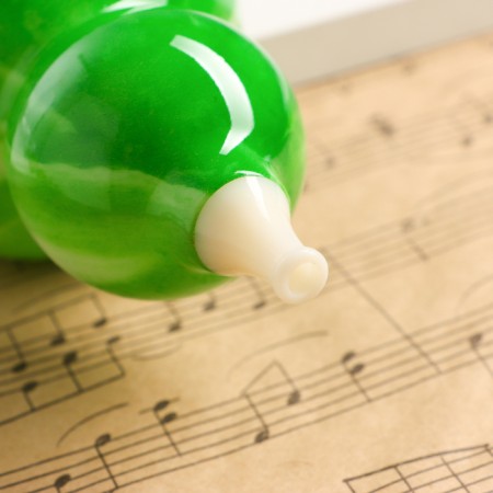 Flute Music Life, Hulushi, Tonality C, Green, 42 x 8.7 x 5 cm-4