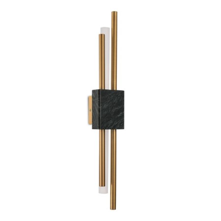 Sconces st. SL6116.361.02. Brighton. 2x3 watts, LED, 3000K, 480 LM, 10x61 cm, brass color-1