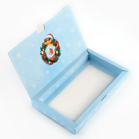 Box Gift team "Funny snakes", 20 x 2 x 12 cm, New Year-2