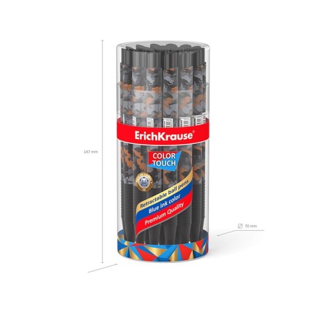 Handle Automatic Erichkrause Colortouch Roun Native, node 0.7 mm, blue blueberries-5