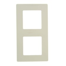 Рамка Legrand Etika 672512, двухместная, слоновая кость