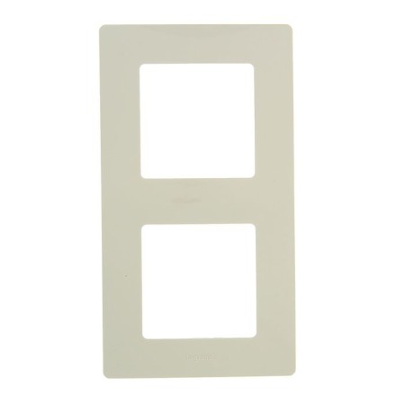 Frame Legrand Etika 672512, double, ivory