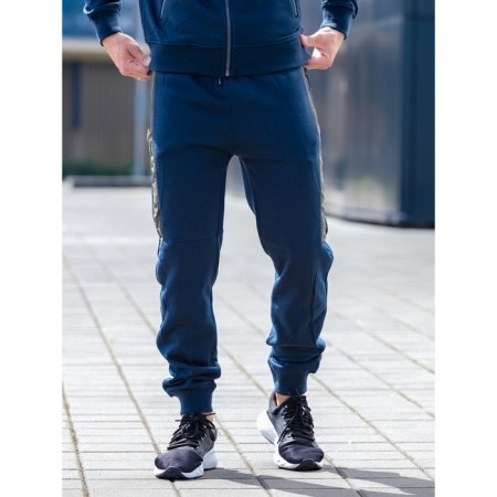 Sports costume men's ISee, size 52, khaki color, dark blue-6