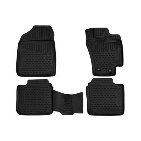 3D mats in a cabin for Toyota Allion