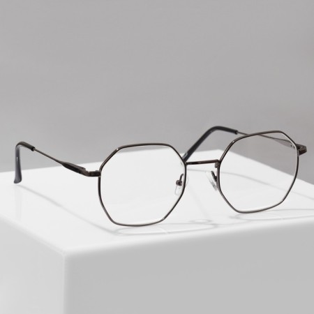 Finished glasses GA0634 (color: C1 metallic; diopter: -3.5; tint: no)-2