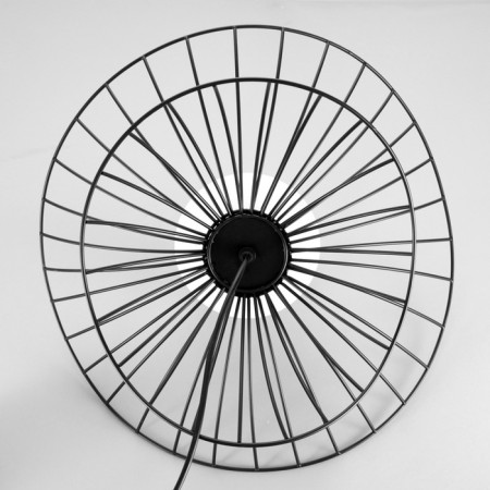 Lamp Bayerlux 2474/1 E27 40W Black 45x45x45-145 cm-6