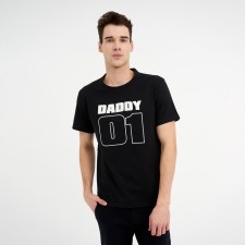 Футболка мужская KAFTAN "Sport Family", чёрный, р. 52