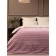 Texrepublic blanket, size 200x220 cm, lilac color