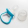 Nibbler for feeding with silicone mesh "horseshoe", color mix