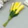 Decor for creativity "Ivan Tea" 1 bouquet = 10 yellow flowers 1.5x14 cm