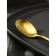 Spoon Magistro "Oska Standard", length 19.5 cm, gold color