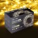Garland “thread” 10 m, IP44, UMS, white thread, 100 LED, glow warm white, flickering all LEDs, 24 V
