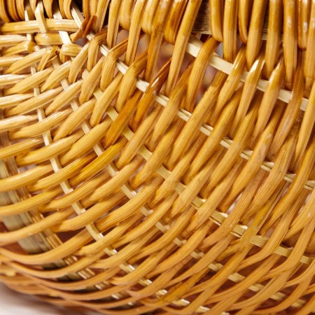 Wicker basket, 38x26x11/29 cm, Fern-3