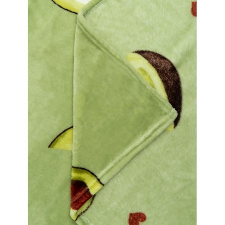Texrepublic blanket, size 150x200 cm, green color-5