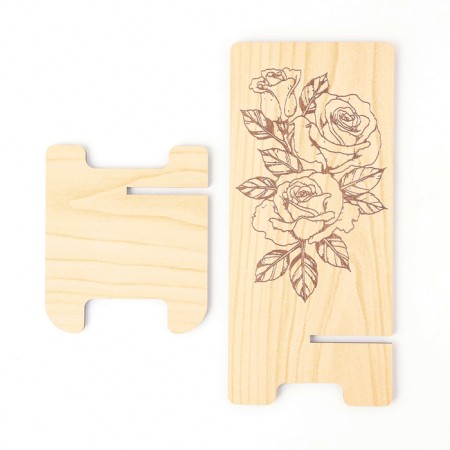 Stand for the phone "Three roses"-3