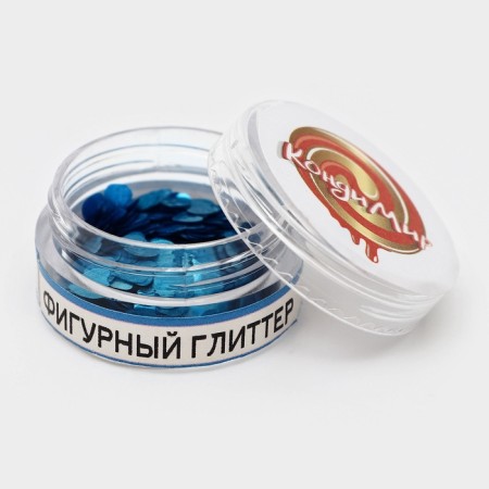 Glitter like heart is blue 0.5 g-3