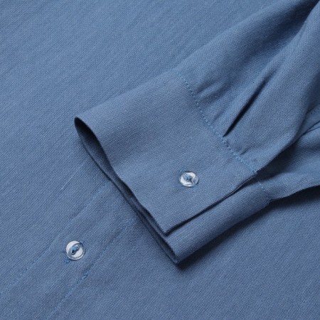 Men's shirt with long sleeve MIST R.50, blue-7