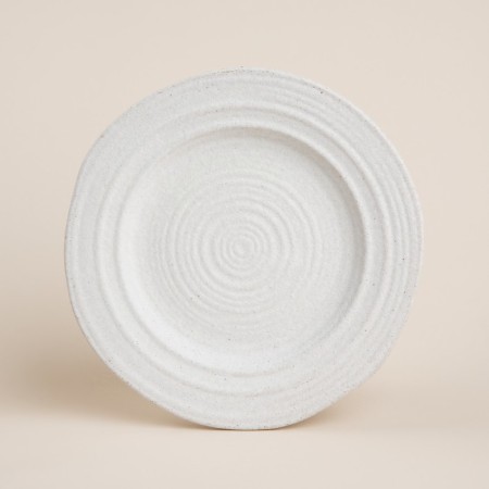 A set of ceramic sl home "Arena Blanca", d = 26.5 cm, white color-5