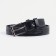 Belt, width 2.5 cm, screw, black color