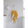 Apron kitchen with a photo print "Easter hares of Naiv", adjustable, size OS