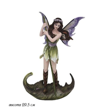 Lenardi statuetus "Fairy on a boat", height 29.5 cm