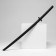 Souvenir weapon "Katana Kuro" 102 cm, black, polystyrene foam