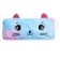 Penal School fur on the zipper Calligrata "cat", mix